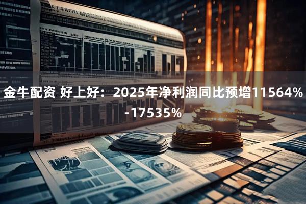 金牛配资 好上好：2025年净利润同比预增11564%-17535%